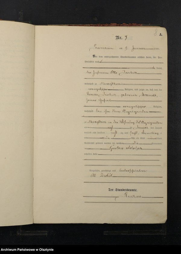 image.from.unit.number "Geburts-Haupt-Register Nr 1 - 257"