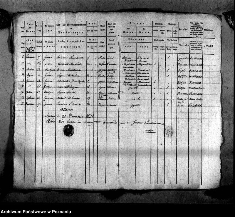 Obraz 6 z jednostki "Liber baptisatorum, copulatorum, mortuorum"