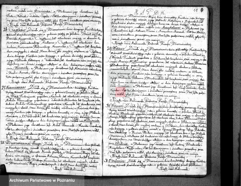 Obraz 7 z jednostki "Akta urodzonych, zaślubionych i zmarłych"