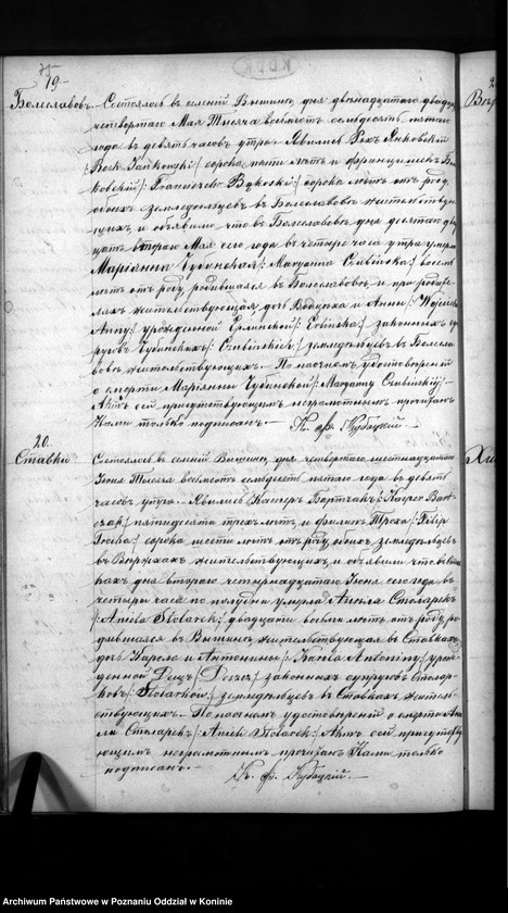 image.from.collection.number "Księga urodzeń, małżeństw, zgonów111"