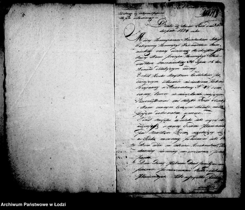 Obraz 16 z jednostki "Akta tyczące się urządzenia bielnika 1824"