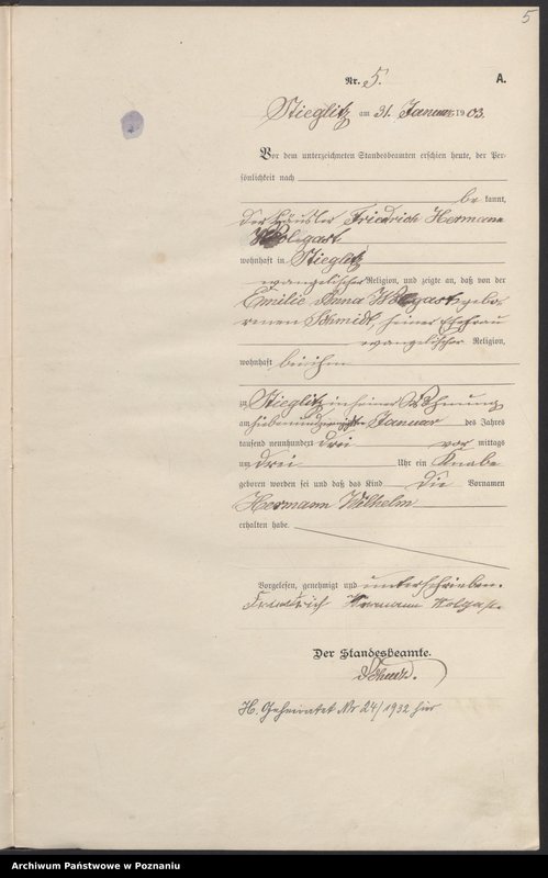 image.from.unit.number "Księga urodzeń"
