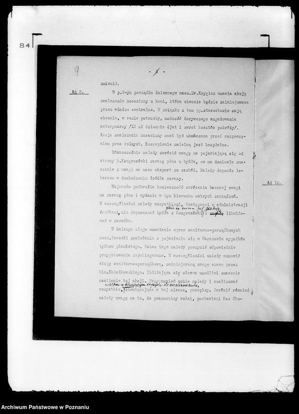 Obraz 13 z jednostki "/Protokół z doraźnego zjazdu starostów odbytego 3 II 1934 r./"