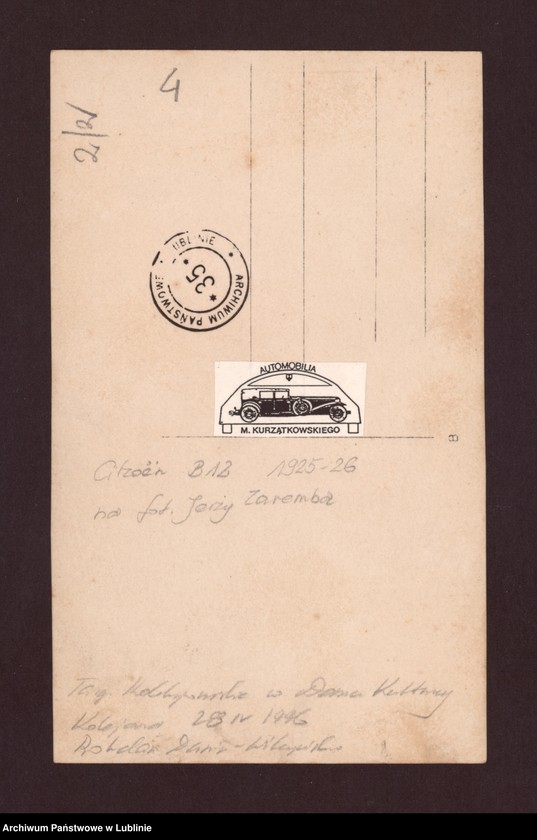 image.from.unit.number "Fotografie samochodu marki Citroen B-12"