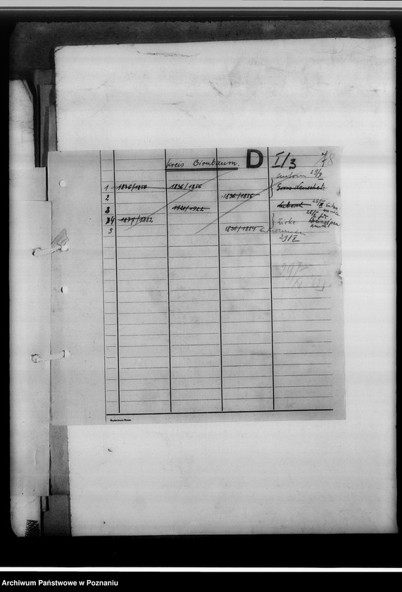 image.from.unit.number "[Wykazy duplikatów ksiąg kościelnych przejętych przez Gausippenamt w Poznaniu oraz spis ksiąg kościelnych otrzymanych przez Kreissippenamt w Czarnkowie]"