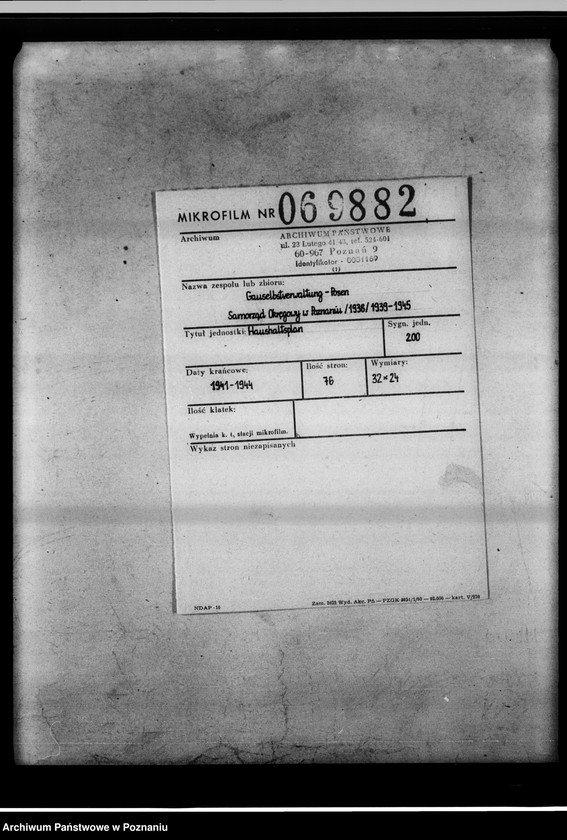 Obraz 2 z jednostki "Haushaltsplan."