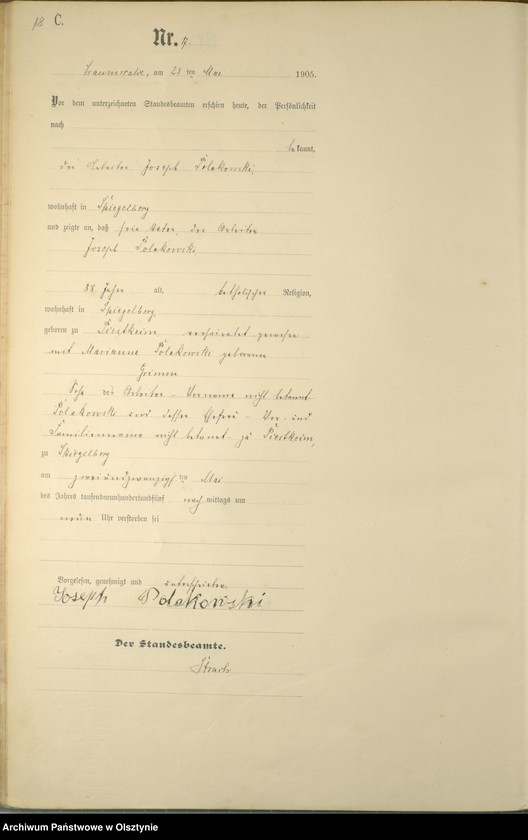 image.from.unit.number "Sterbe-Haupt-Register Nr 1 - 38"