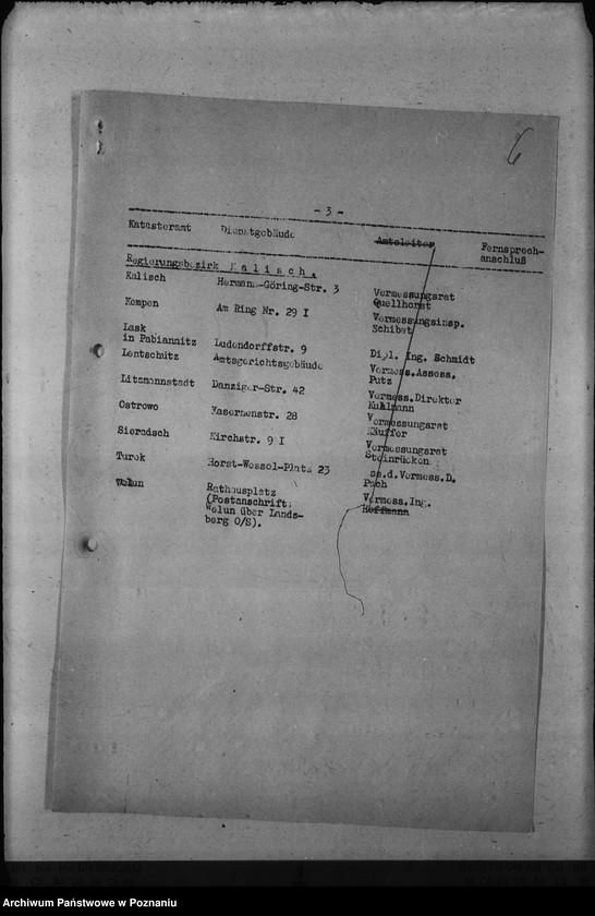 Obraz 10 z jednostki "Unterbringung der Katasterämter"