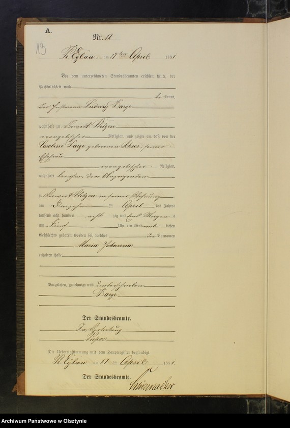 image.from.unit.number "Geburts-Neben-Register Nr 1 - 40"