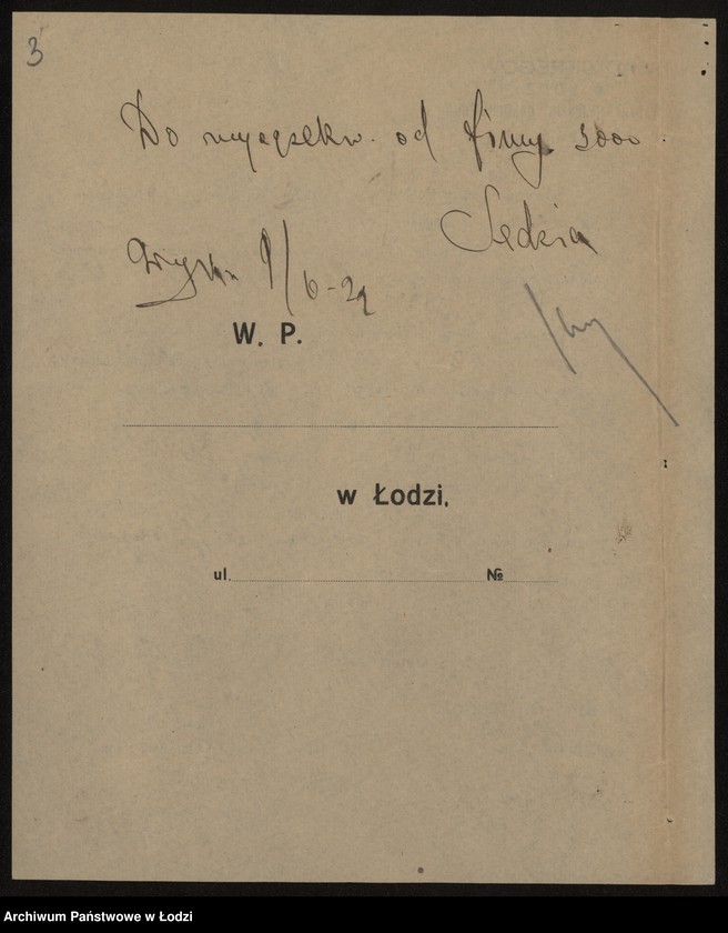 Obraz 5 z jednostki "Bracia Szyper i J. Birencwajg – fabryka i sprzedaż towarów manufakturowych"