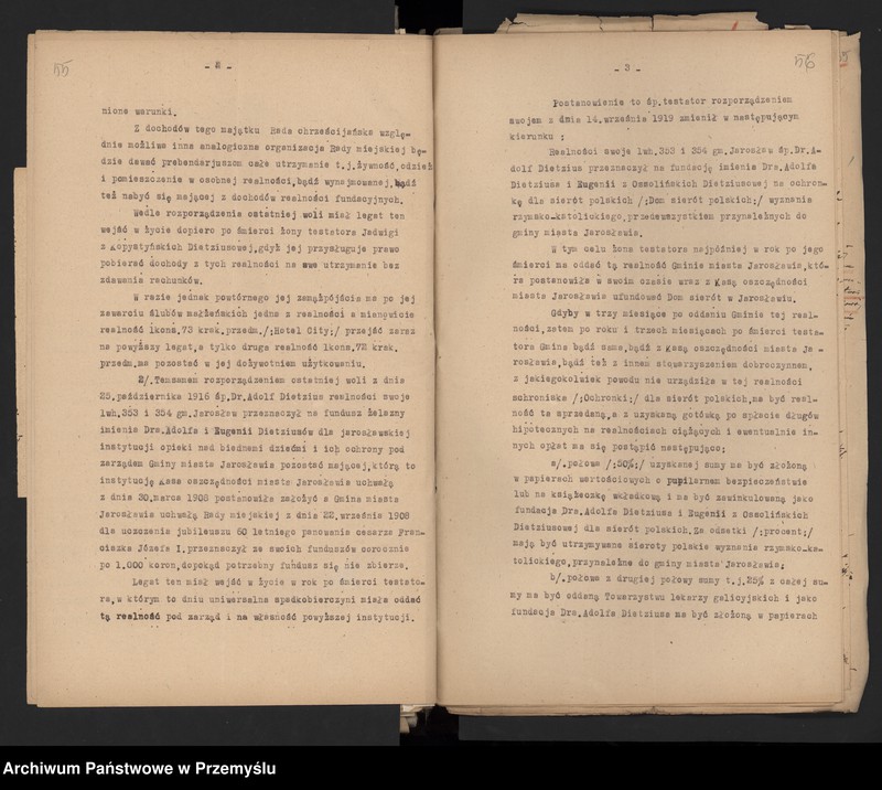 Obraz 16 z kolekcji "Fundacje Adolfa Dietziusa w Jarosławiu111"