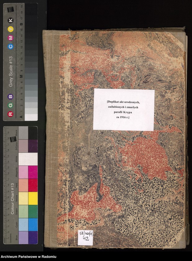 image.from.unit.number "[Duplikat akt urodzonych, zaślubionych i zmarłych parafii Krępa za 1916 r.]"