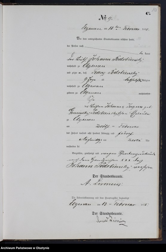 image.from.unit.number "Sterbe-Neben-Register Nr 1 - 65"