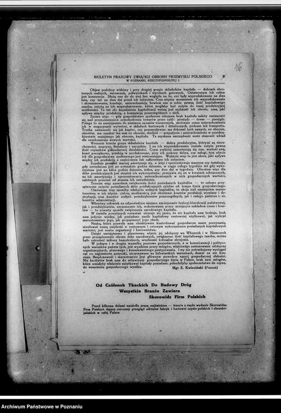 Obraz 19 z jednostki "Biuletyn prasowy"