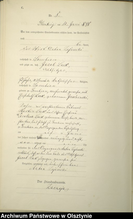 image.from.unit.number "Sterbe-Haupt-Register Nr 1 - 18"