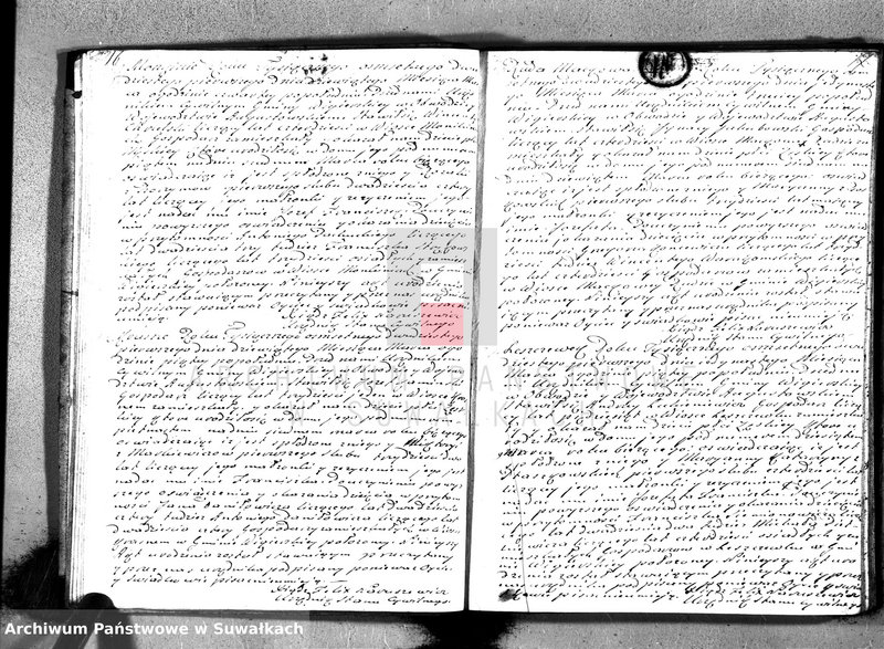 image.from.unit.number "Akta urodzin gminy wigierskiey od 1-go stycznia do ostatniego grudnia 1821 roku"