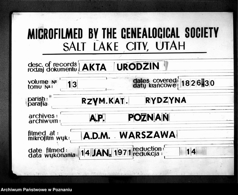 image.from.unit.number "Akta urodzeń, małżeństw i zgonu"