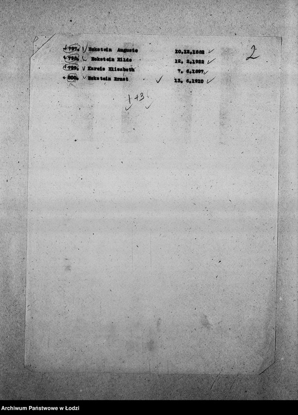 image.from.unit.number "[Wykazy imienne Żydów zagranicznych wsiedlonych do getta]"