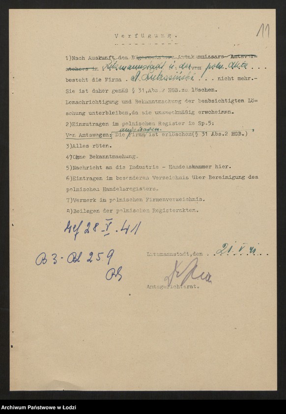 Obraz 13 z jednostki "A. Lutrosiński - skład wędlin"