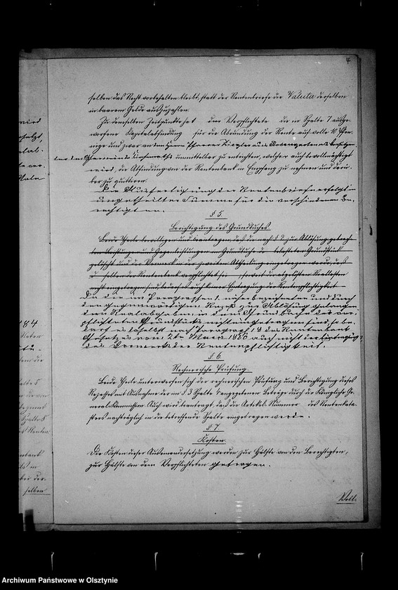 image.from.unit.number "/Recess in der Reallasten- Ablösungssachen der Kirchengemeinde Rosengarten von der Kgl. Gen. Kommision für die Provinzen Ost- u. Westpreussen u. Posen mit Ablösungsberechnung in Abschrift/"