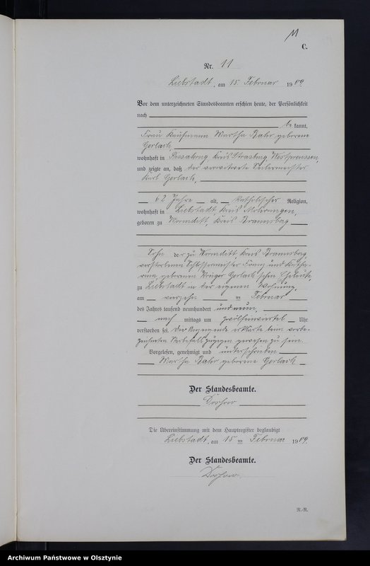image.from.unit.number "Sterbe-Neben-Register Nr 1 - 51"