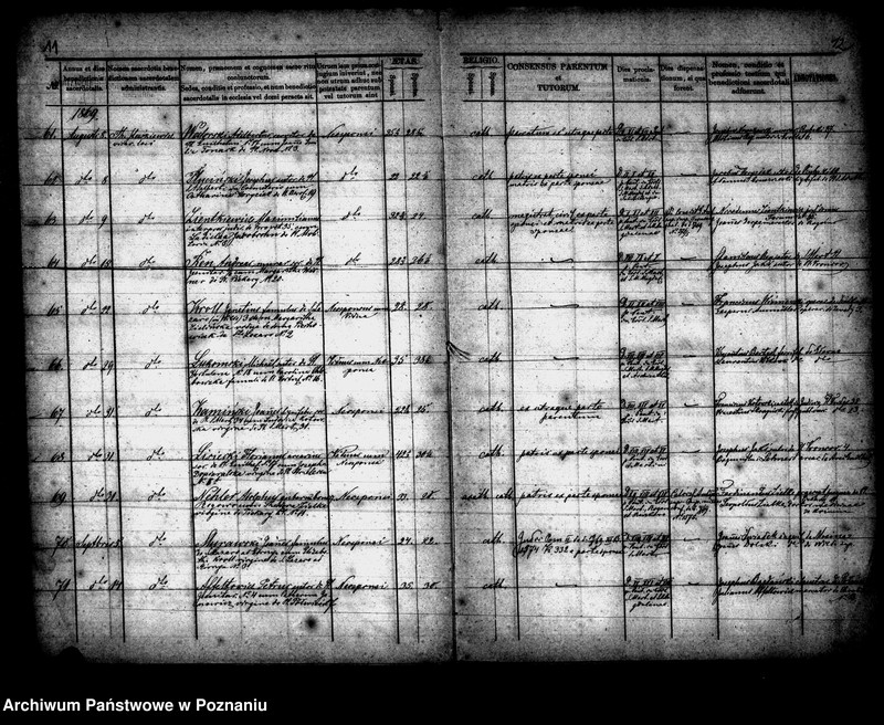 Obraz 8 z jednostki "Księga małżeństw"