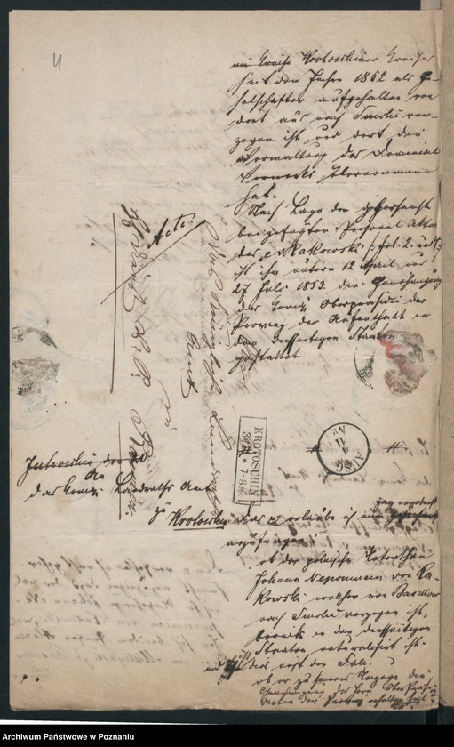 Obraz 8 z jednostki "A. betr. Nepomucen von Rakowski in Smolisz /auch Josef und Anton/"