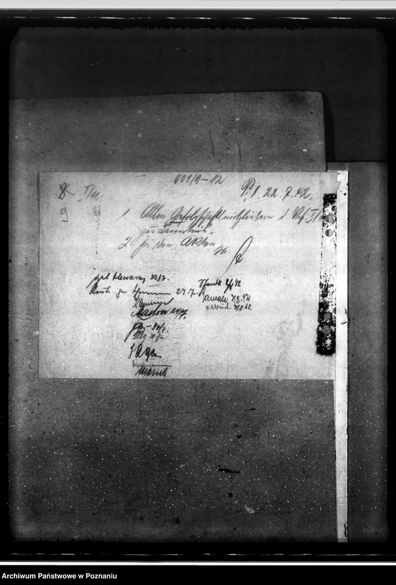 Obraz 13 z jednostki "Bestellung von Urkundenbeamten"