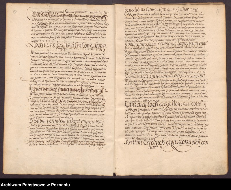 Obraz 9 z jednostki "Liber contumaciarum"