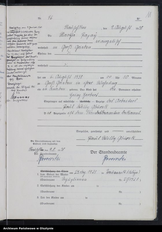 image.from.unit.number "Geburtenbuch Tom II, Nr 36 - 76"