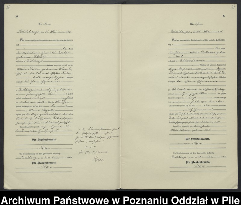 Obraz 11 z jednostki "Księga urodzeń"
