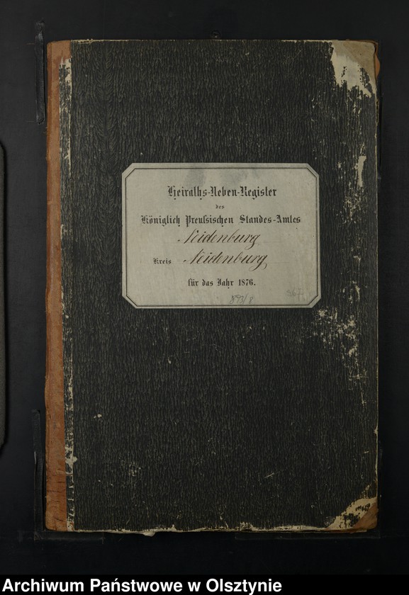 image.from.unit.number "Heiraths-Neben-Register Nr 1 - 33"