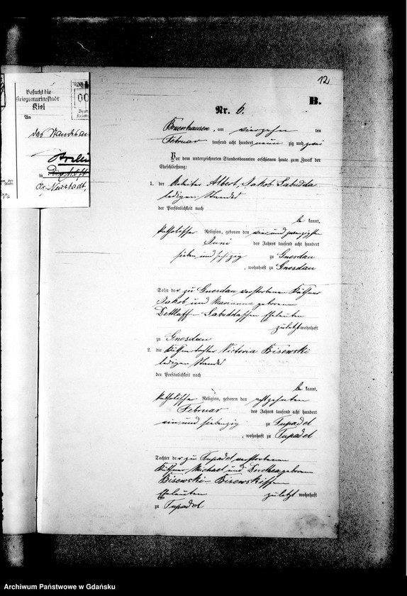 image.from.unit.number "Księga małżeństw"