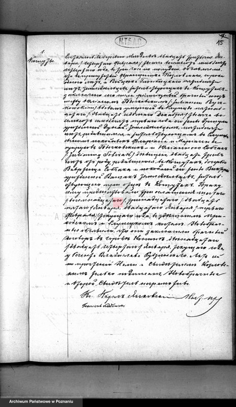 Obraz 16 z jednostki "Księga urodzeń, małżeństw, zgonów"