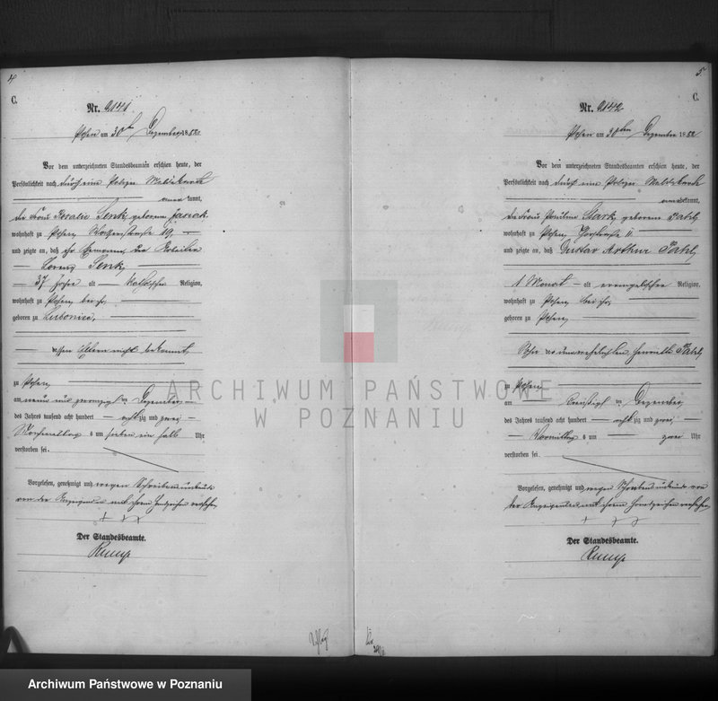 Obraz 4 z jednostki "Księga zgonów t. V"