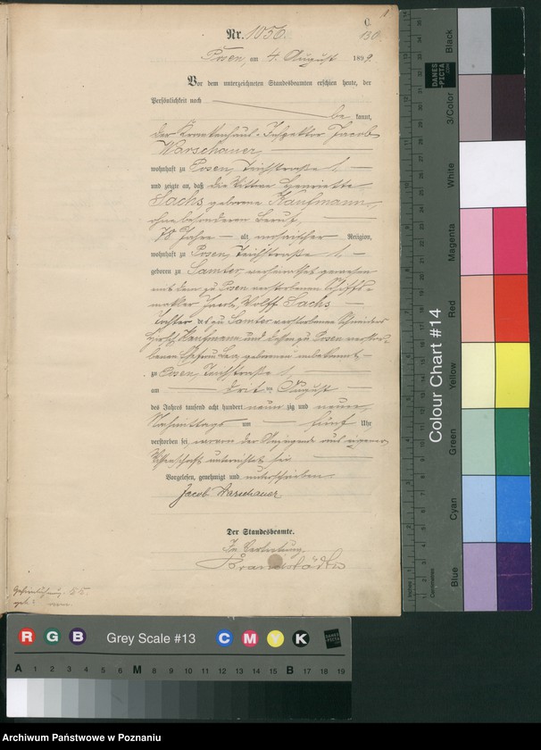 Obraz 4 z jednostki "Księga zgonów t. III"