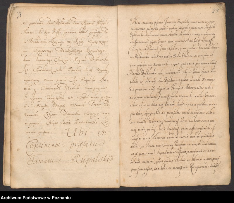 Obraz 19 z jednostki "Protocolon actorum officii consularis Posnaniensis."