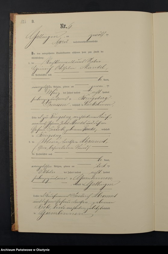 image.from.unit.number "Heiraths-Neben-Register Nr 1 - 17"