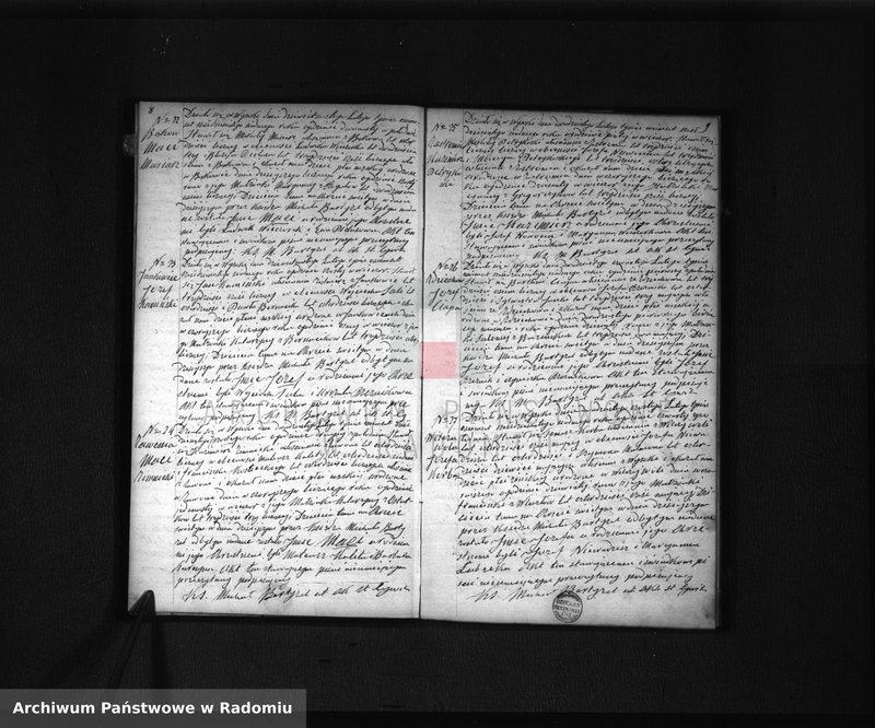 image.from.unit.number "Duplikat akt Urodzonych, Zaślubionych i Zmarłych Parafij Wysoka spisanych za rok 1867"