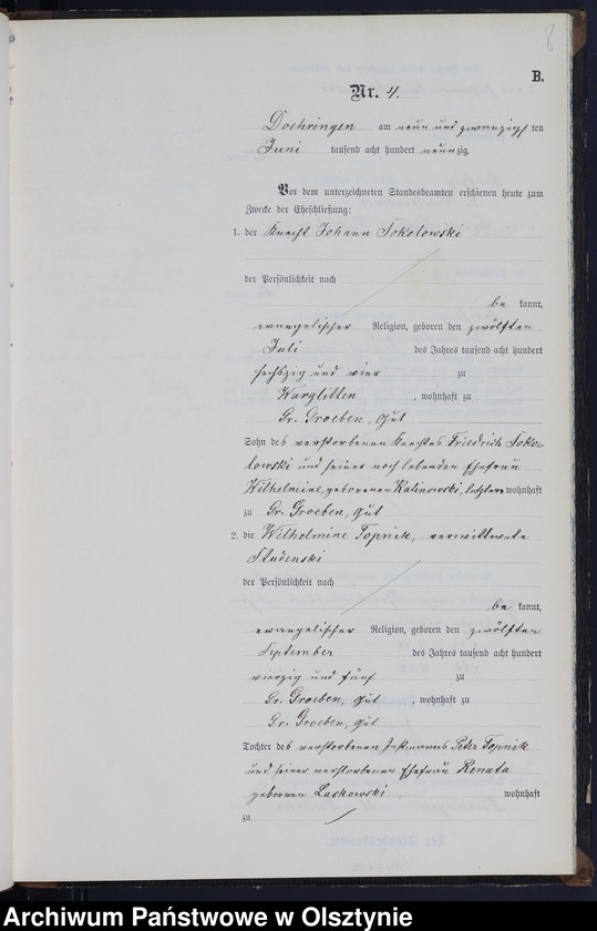 image.from.unit.number "Heiraths-Neben-Register Nr 1 - 18"