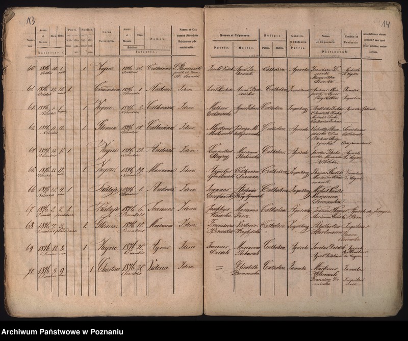 Obraz 9 z jednostki "Księga urodzeń, małżeństw i zgonów"