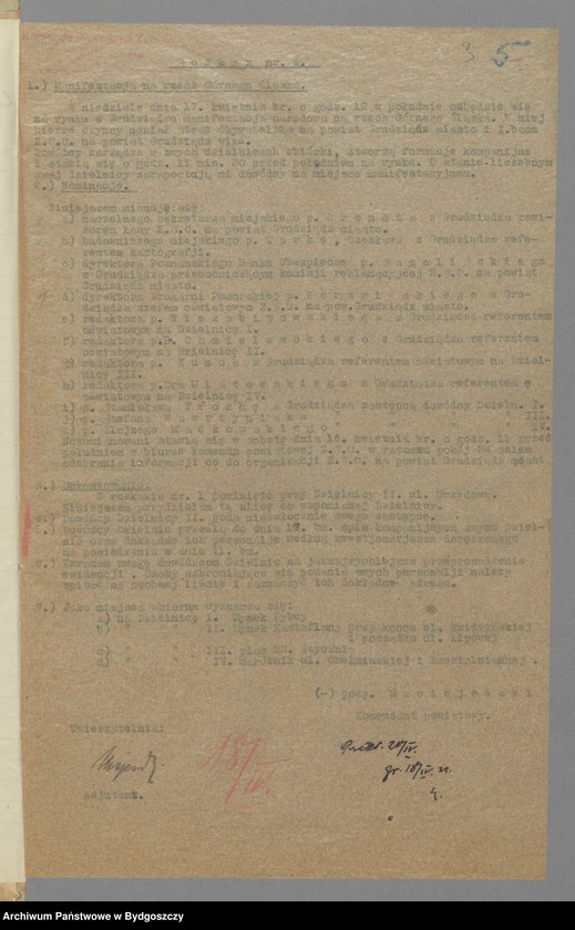 image.from.unit.number "Rozkazy zwykłe Zachodniej Straży Obywatelskiej na miasto Grudziądz"
