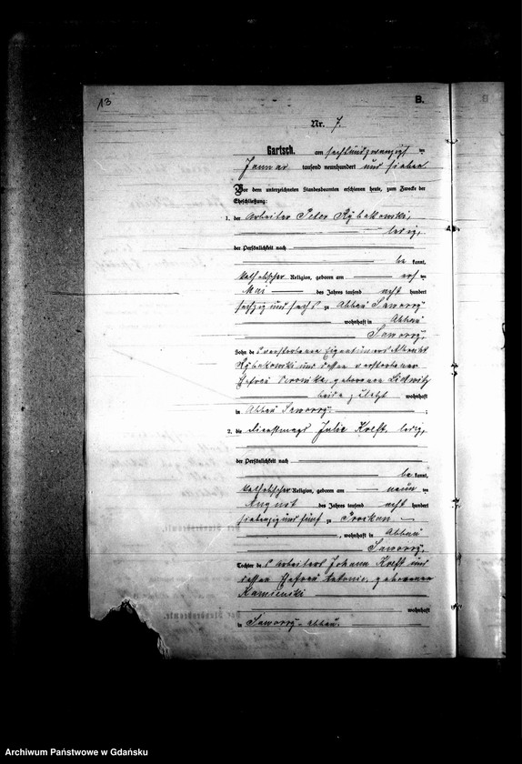 image.from.unit.number "Księga małżeństw"