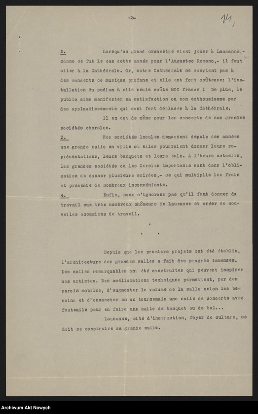 image.from.unit.number "Municiapalité de Lausanne; L.6 (odpowiedzi - rękopisy); patrz t.48"