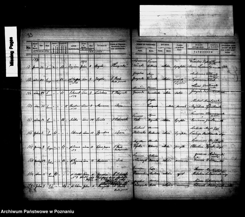 Obraz 18 z jednostki "Księga urodzeń"