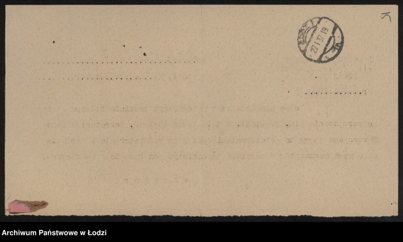 Obraz 17 z jednostki "Samuel Kon- sprzedaż towarów manufakturowych, galanterii i gotowej garderoby"