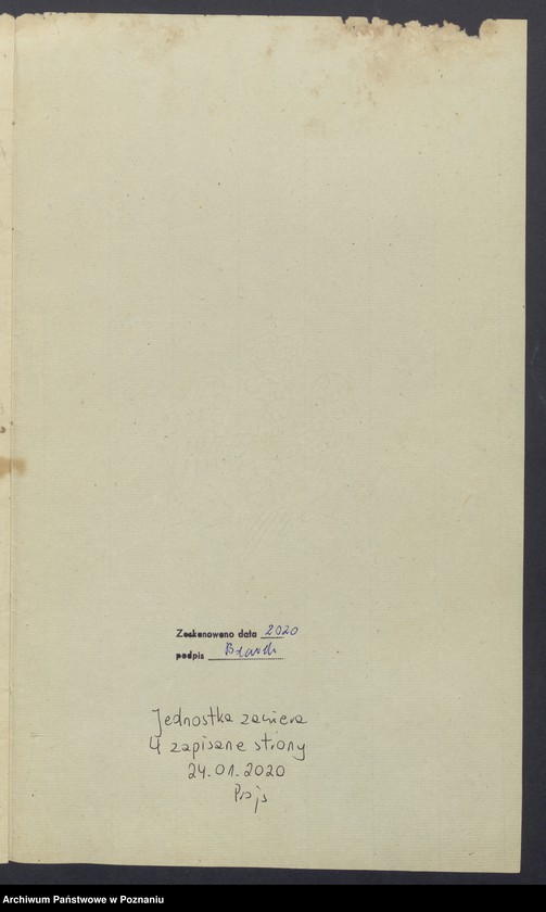 Obraz 5 z jednostki "Duplikat des Verzeichnisses der Verstorbenen"