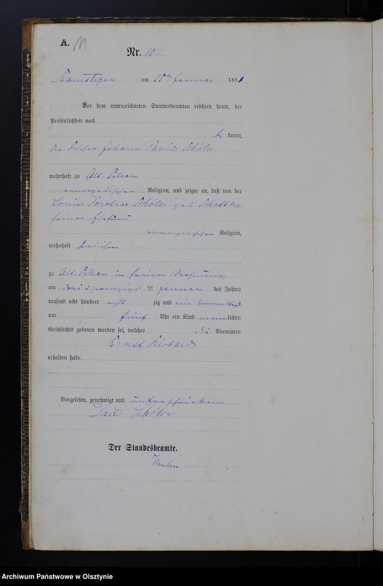image.from.unit.number "Geburts-Haupt-Register Nr 1 - 148"