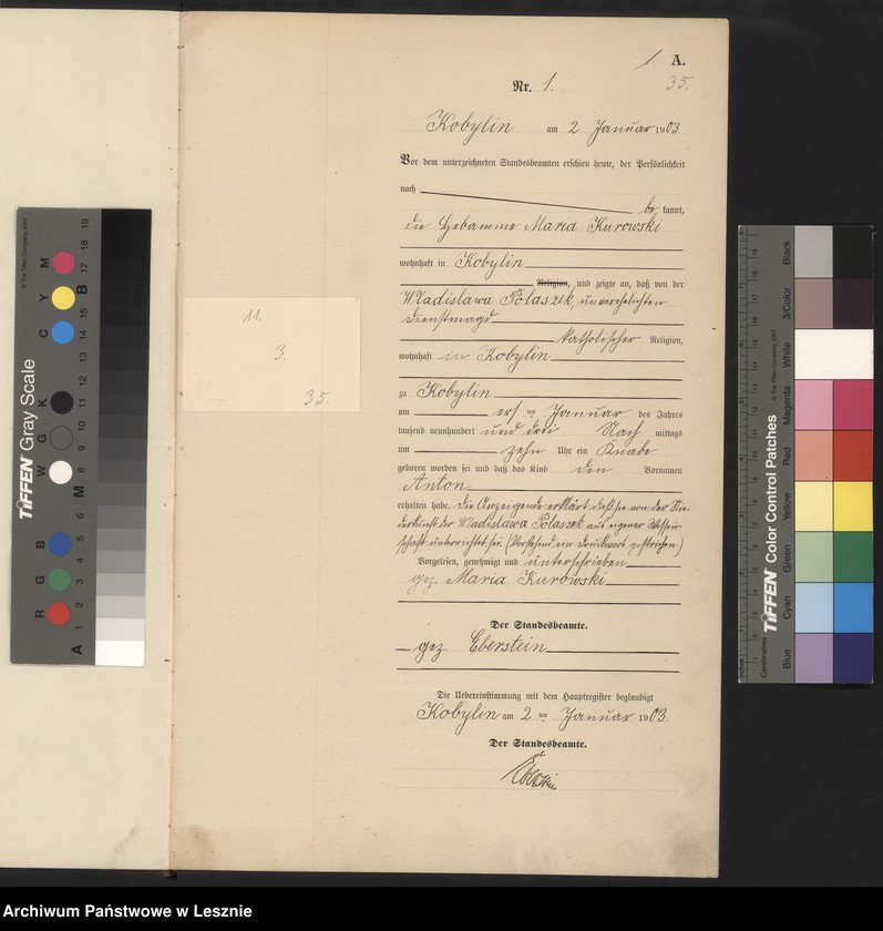 Obraz z jednostki "[Księga urodzeń]"