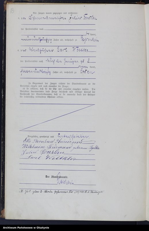 image.from.unit.number "Heiraths-Haupt-Register Nr 1 - 13"